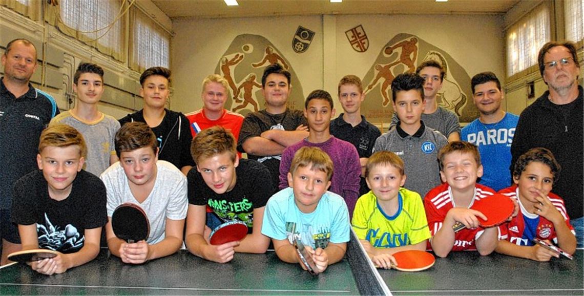Unverhoffter Tischtennis-Boom Unverhoffter Tischtennis-Boom