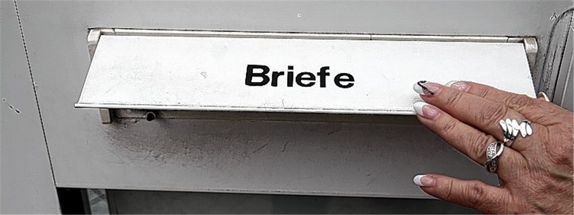 Keine Post: Der Blick in den Briefkasten kann in den nächsten Tagen enttäuschend sein. Foto: Sadler
