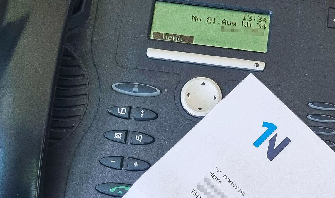 Keine Post der Telekom, sondern des Anbieters 1N Telecom GmbH. Foto: Eier