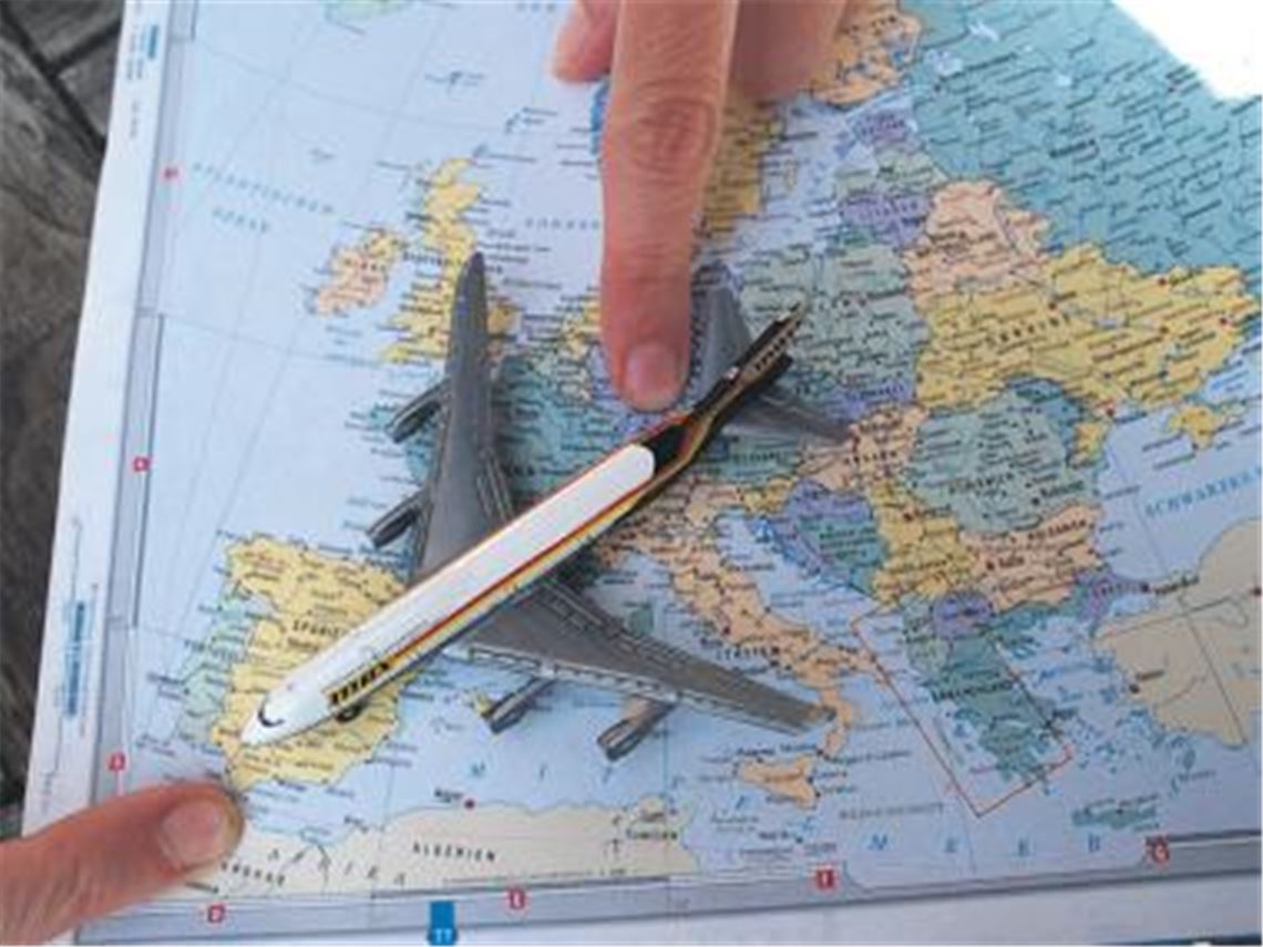 Keine Strecke fürs Auto: 2600 Kilometer liegen zwischen Knittlingen und Andalusien. Foto: Schröder