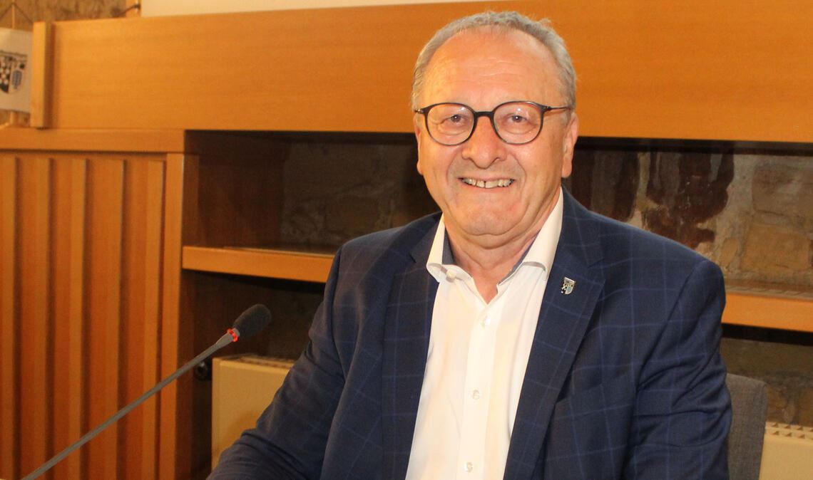 Keine erneute Kandidatur als Bürgermeister strebt der mittlerweile 70-jährige Bürgermeister Thomas Nowitzki an. Foto: Prokoph