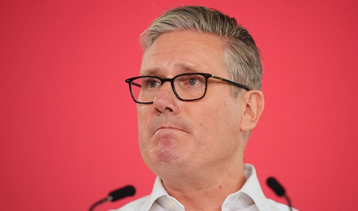 Keir Starmers Rede war mit Spannung erwartet worden.
