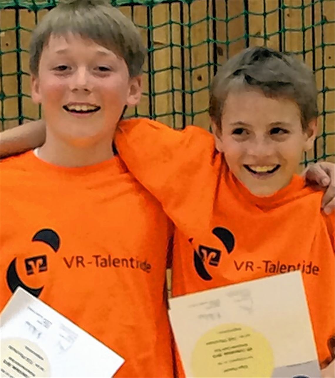 Kian Peschl und Johannes Bossert