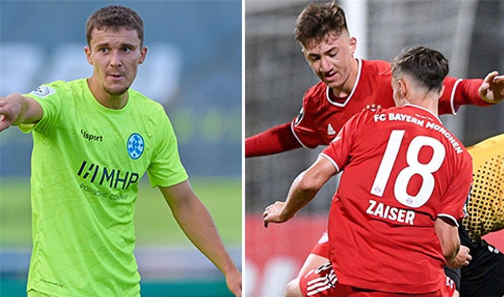 Kickers-Mittelfeldspieler Maximilian Zaiser besticht durch seine Übersicht und Passqualität. Einst kickte er mit Angelo Stiller zusammen.