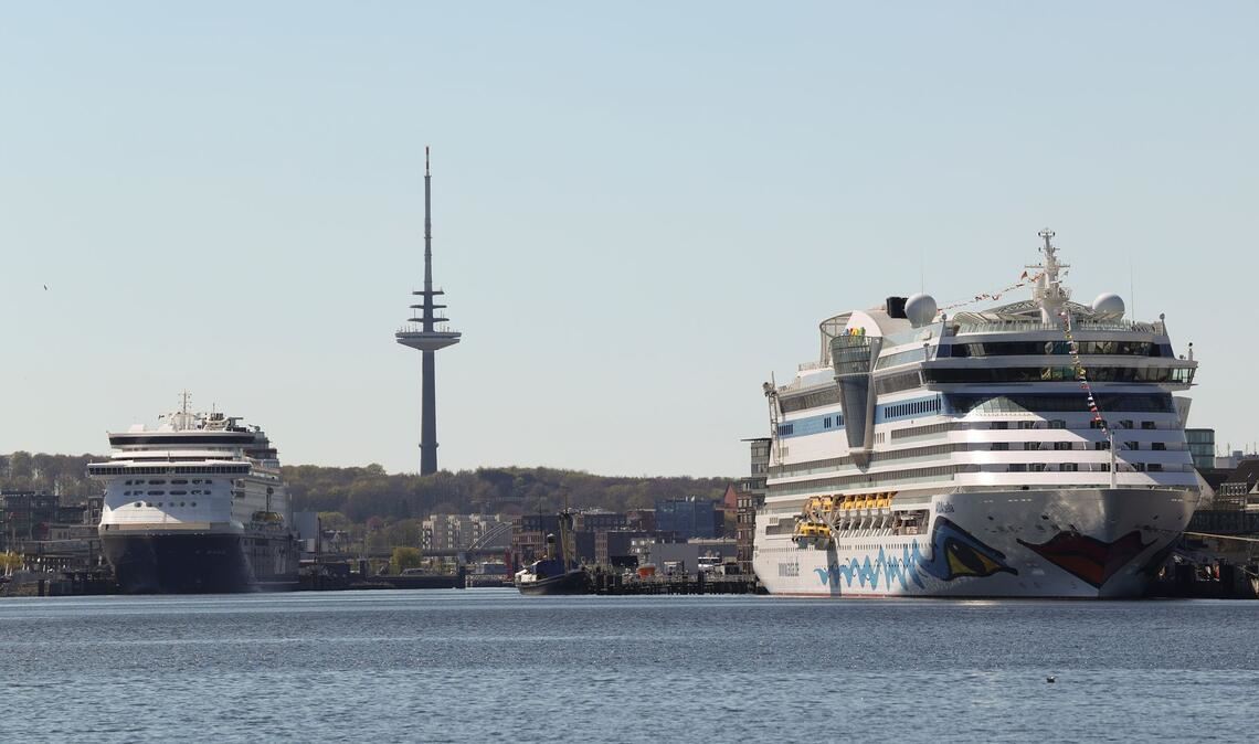 Kiel zählt zu Deutschlands beliebtesten Kreuzfahrthäfen Deutschlands. (Archivbild)