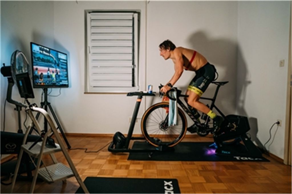 Kienle beim Training. Archivfoto: privat