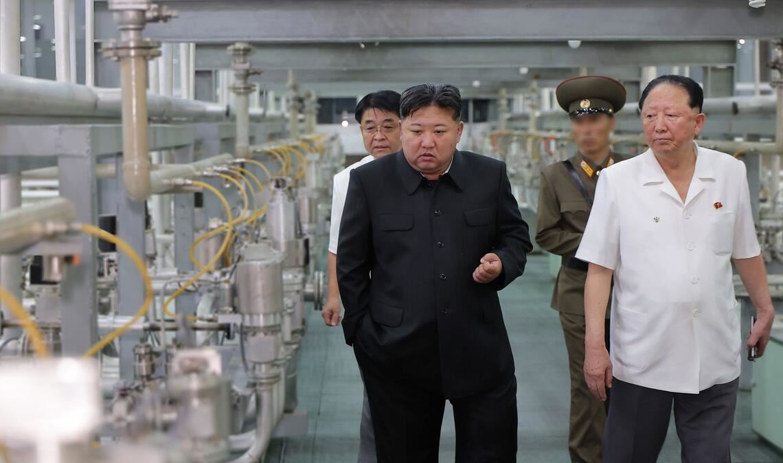Kim möchte das Atomprogramm des Landes "exponentiell" ausbauen. (Archivfoto)