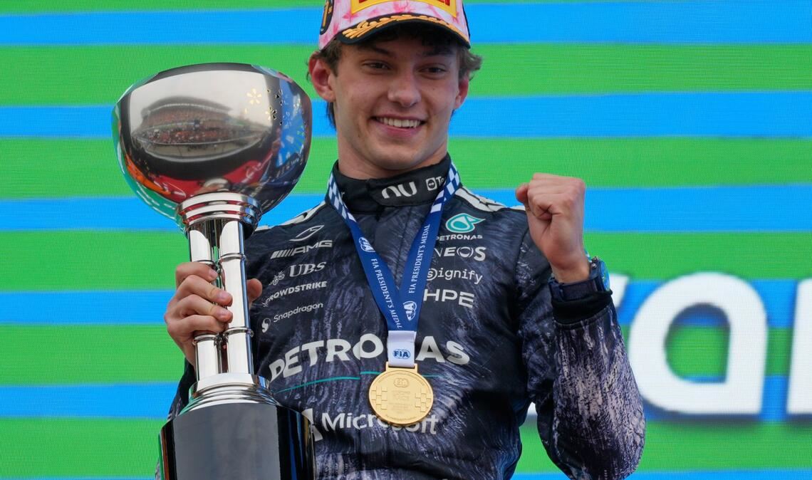 Kimi Antonelli gelang der zweite Sieg binnen zwei Wochen.