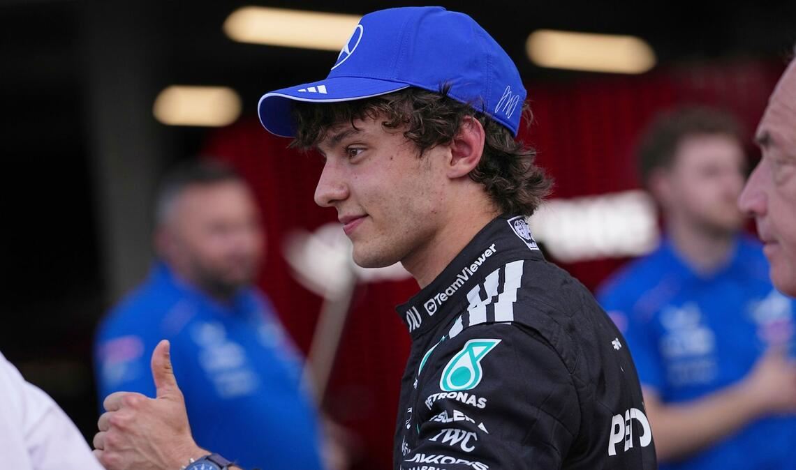 Kimi Antonelli ist auch in Monaco nicht zu stoppen.