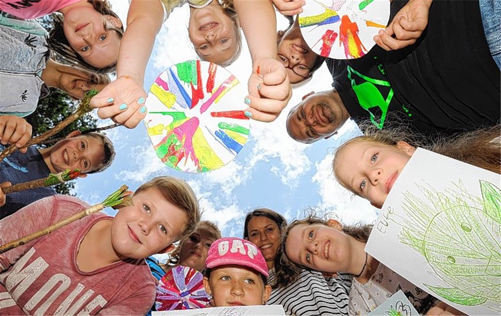 Kinder zeigen Kreativität