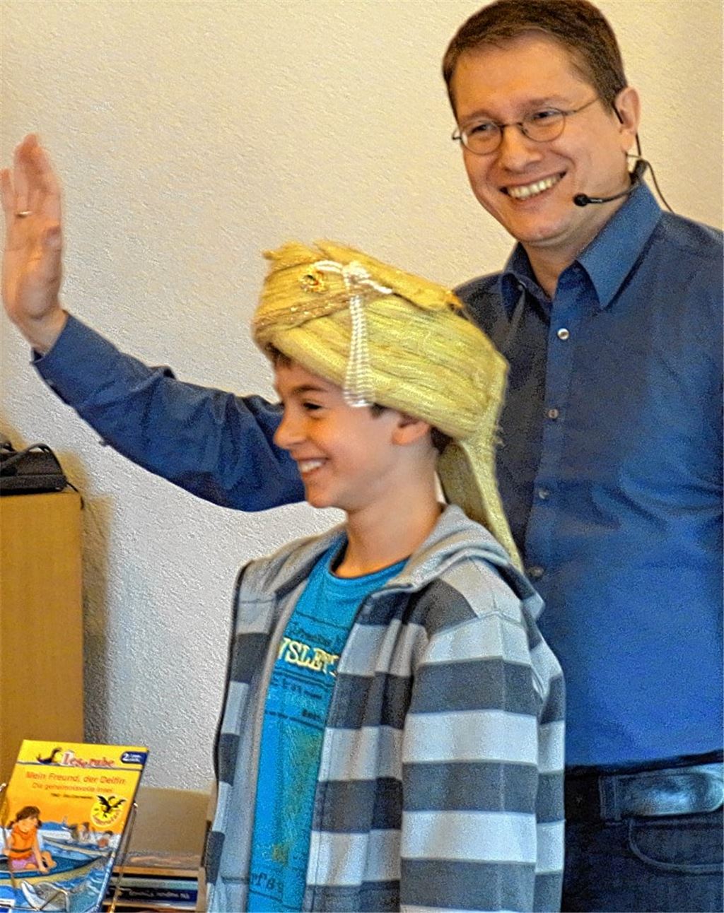 Kinderbuchautor Tino Bussalb erzählt von seinen Reisen und Abenteuern. Foto: privat