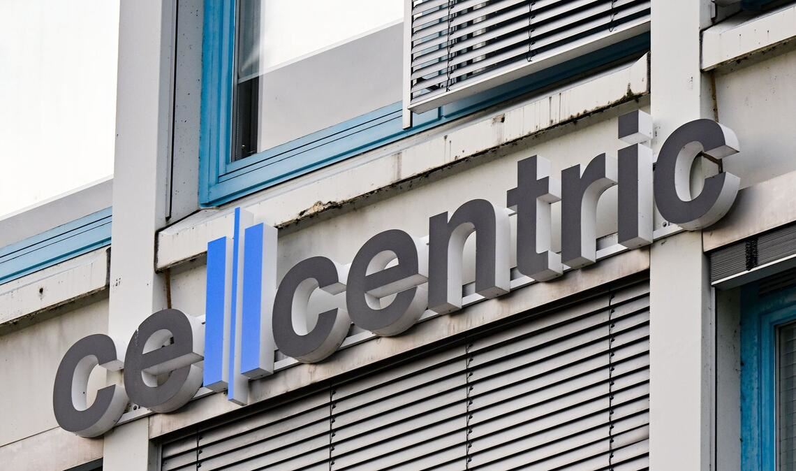 Kirchheim Teck: Das Logo des Unternehmens Cellcentric in Kirchheim Teck. (Symbolbild)