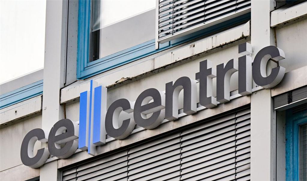 Kirchheim Teck: Das Logo des Unternehmens Cellcentric in Kirchheim Teck. (Symbolbild)