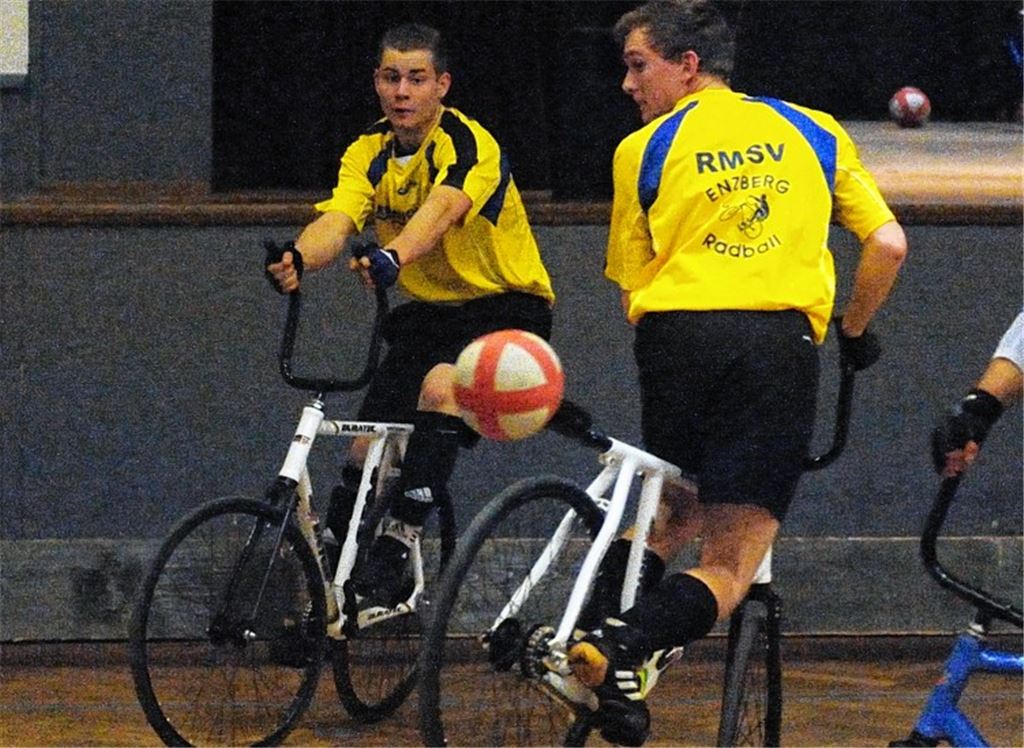 Klare Nummer eins in der Bezirksliga-Staffel 5: Christoph Stähle (re.) und Fabian Burkhard vom RMSV Enzberg.