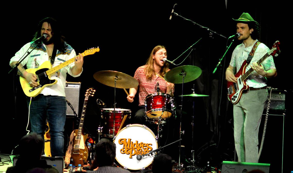 Klassischer, authentischer Sound: „Midge’s Pocket“ spielen im vollen ProZwo. Foto: Stahlfeld