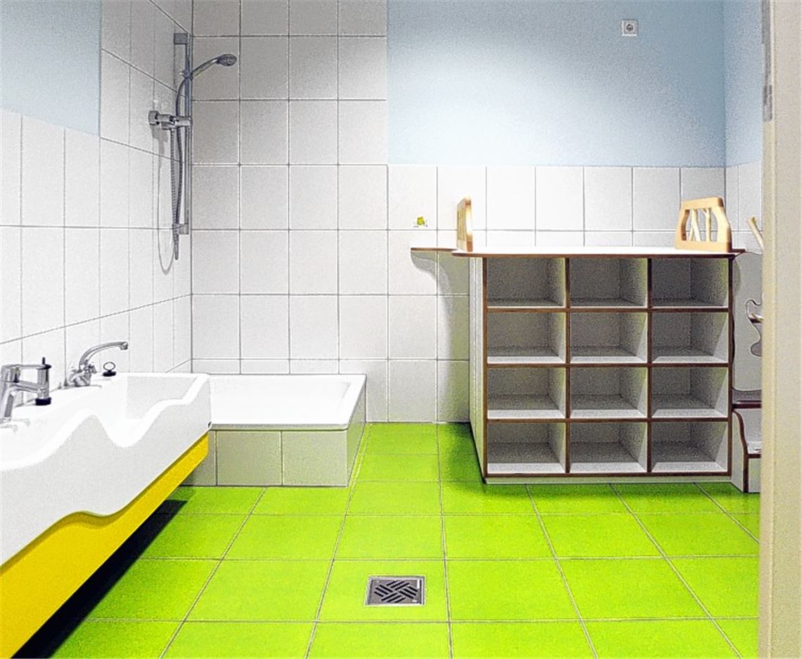 Klein fallen die Möbel aus. Groß dagegen ist der Schlüssel, den der OB und das Rabennest-Team aus den Händen von Friedrich Stetzler (Firma Südwestbau) entgegennehmen.