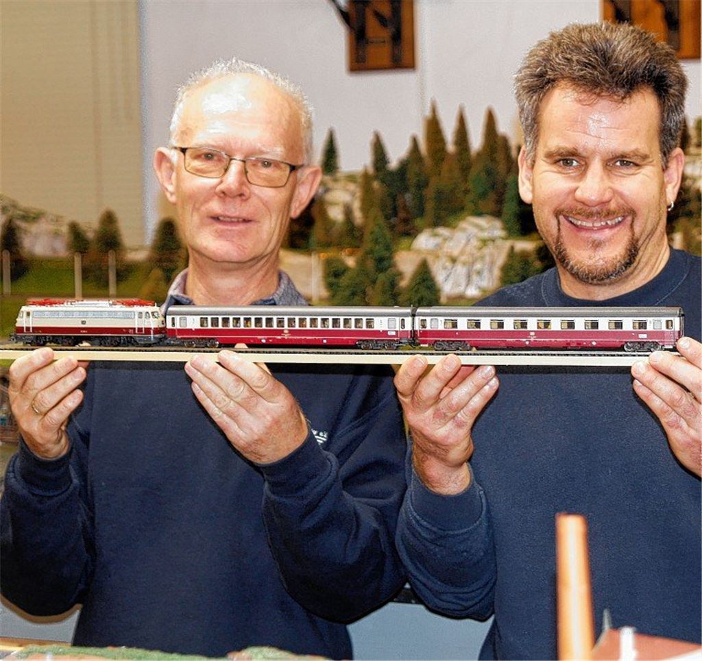 Modelleisenbahner zeigen Raritäten