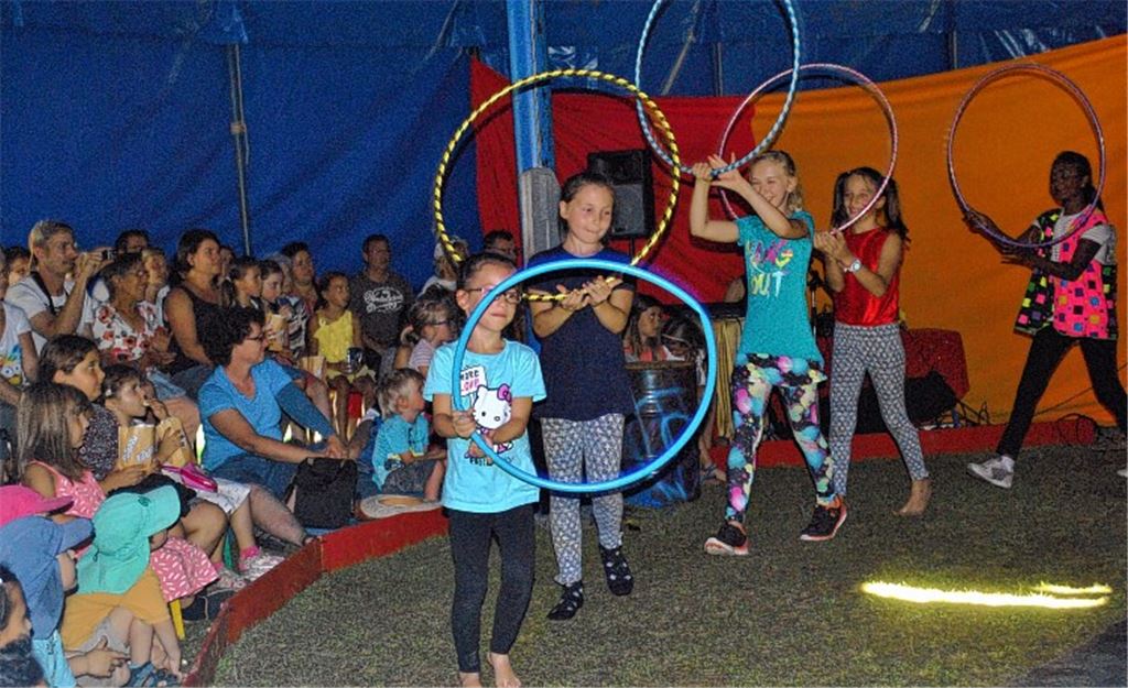 Zirkusvorstellung krönt das Ferienfestival