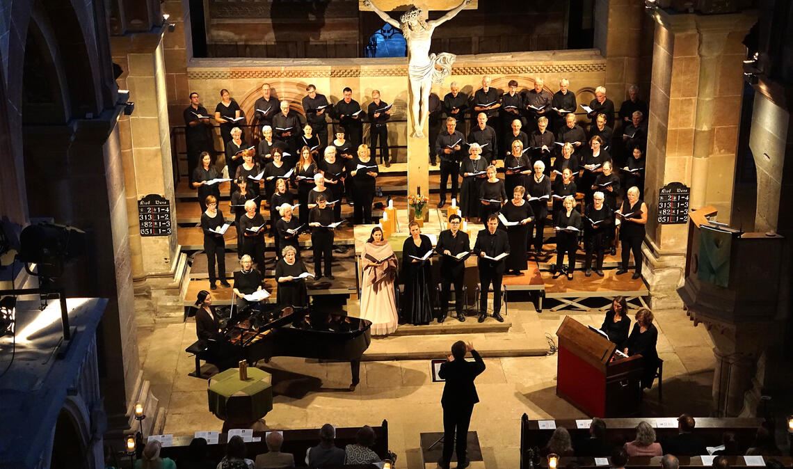 „Kleine“ Messe? Dem Titel zum Trotz erfordert das Werk von Rossini von allen Mitwirkenden eine besondere Klasse. Foto: Bastian