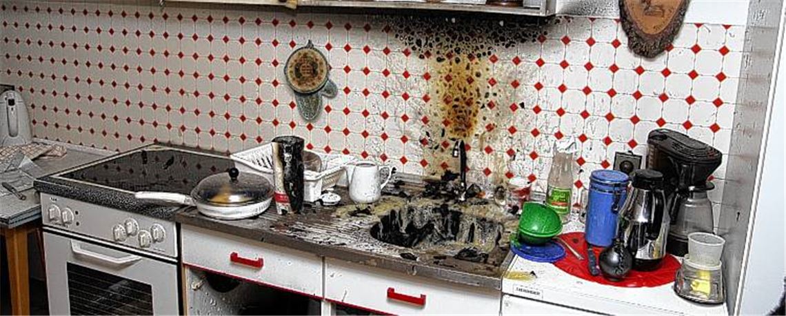 Kleine Ursache, große Wirkung: Feueralarm in der Albert-Schweitzer-Straße in Dürrmenz.