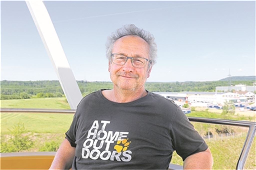 Klemens Köberle ist froh, dass die Ziegelei die Wohnraum-Frage abmildert. Foto: Deeg
