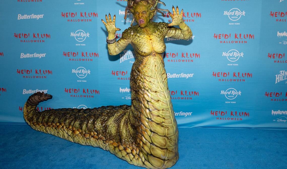 Klum gilt als Queen of Halloween.