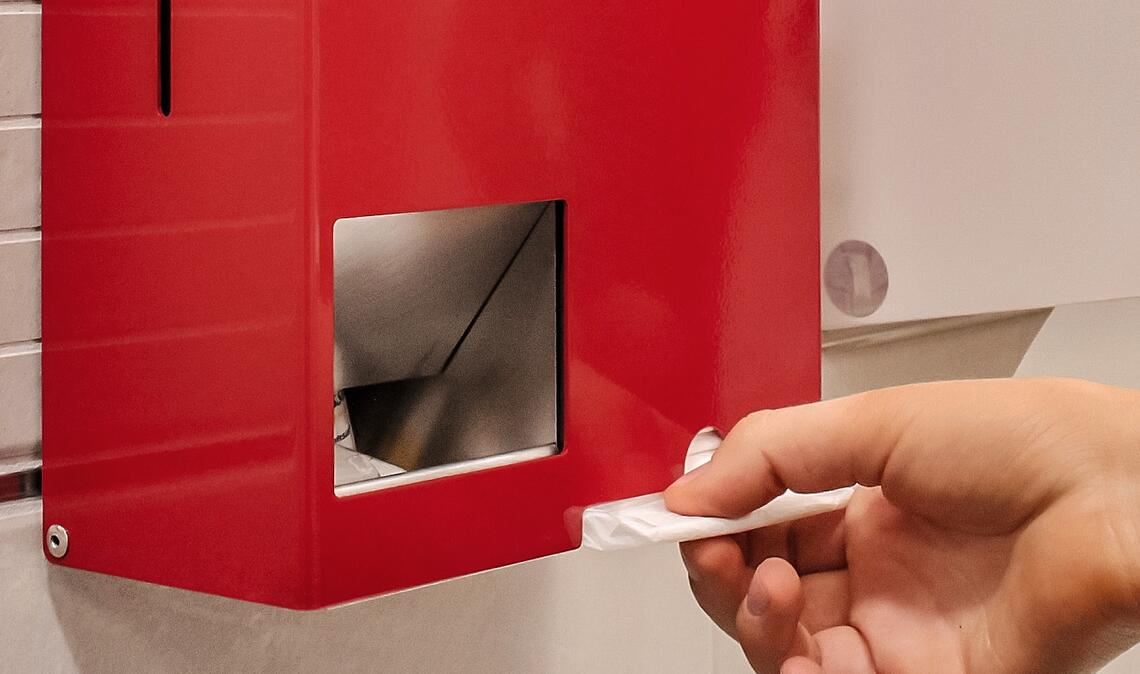 Knapp 180 Euro kosten laut SPD die Spender der Marke Periodically.Foto: Periodically