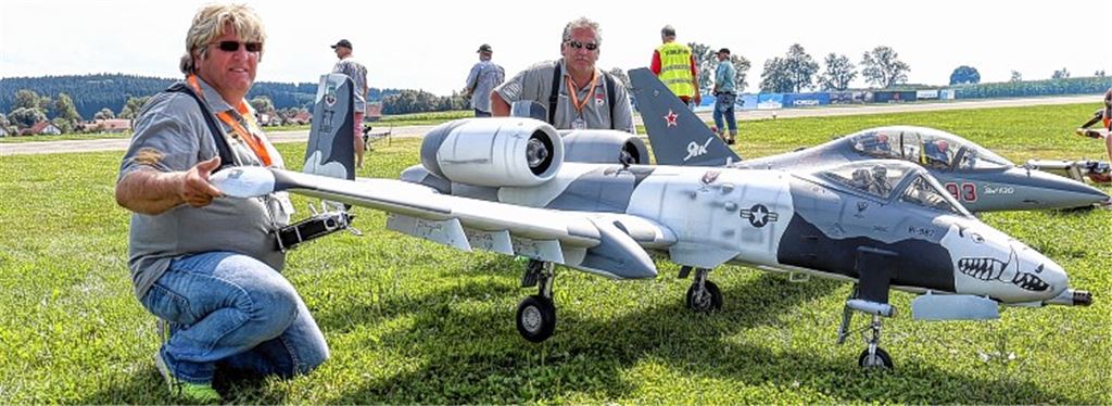 Spektakuläre Flugschau im Kleinformat