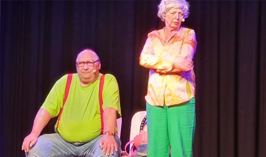 Können nicht mit und nicht ohne einander: Käthe und Eugen Kächele. Foto: Schröder