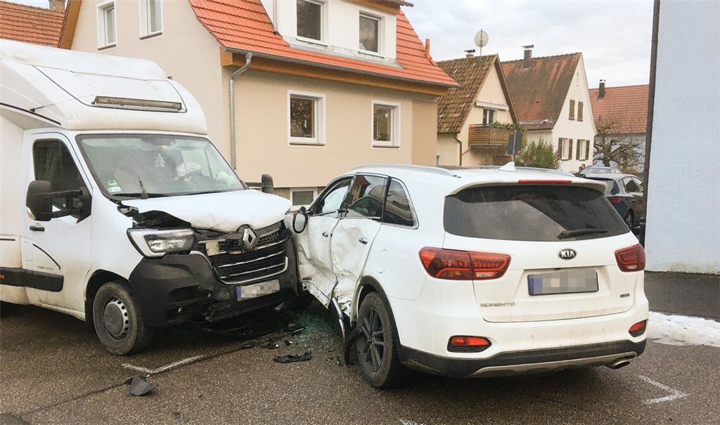 Kollision in Dürrmenz. Foto: privat