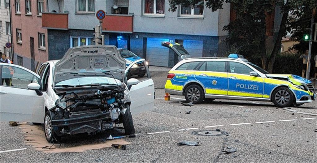Kollision mit der Polizei