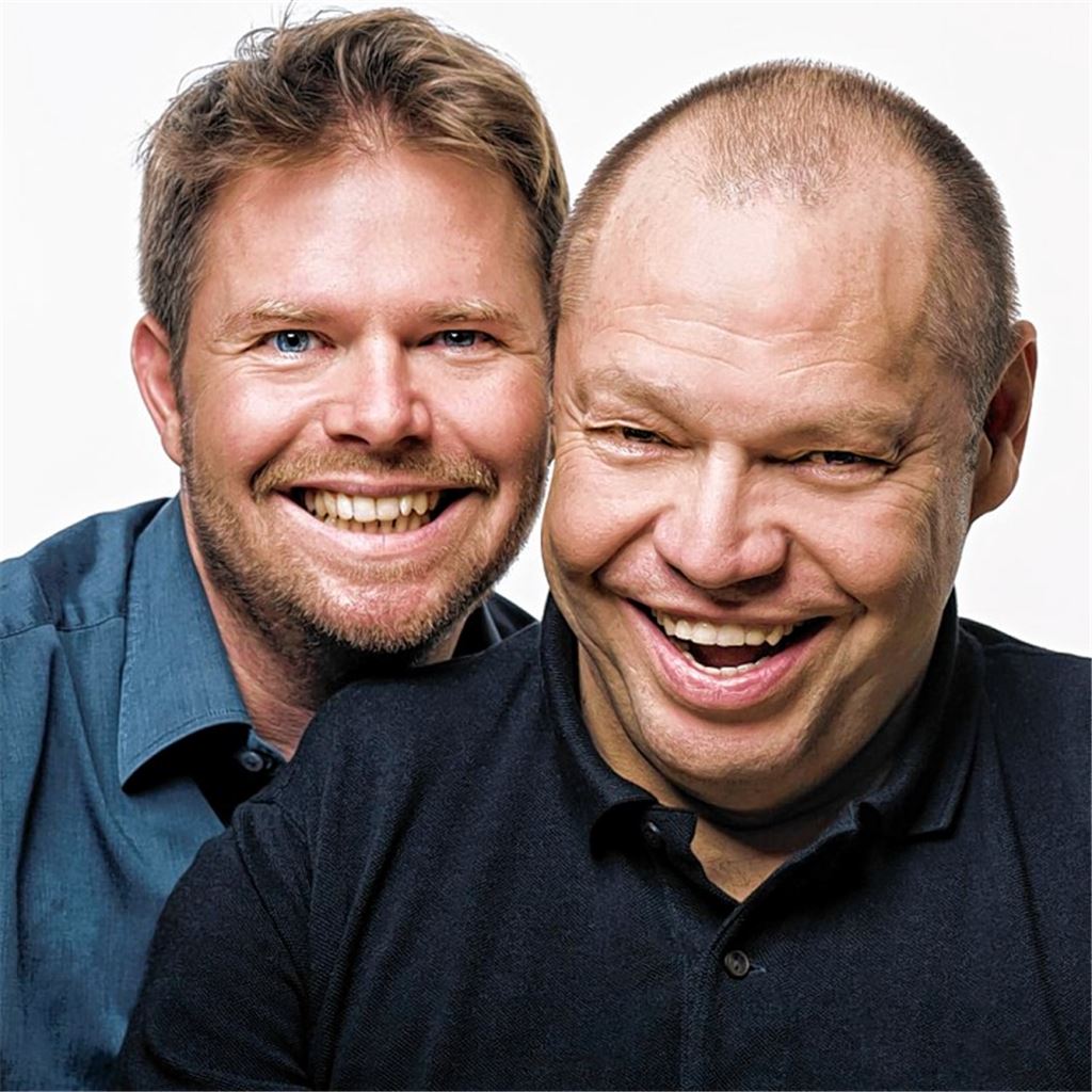 Kommen ins Kulturhaus Osterfeld: der Sänger Thomas Quasthoff (re.) und der Kabarettist Michael Frowin.