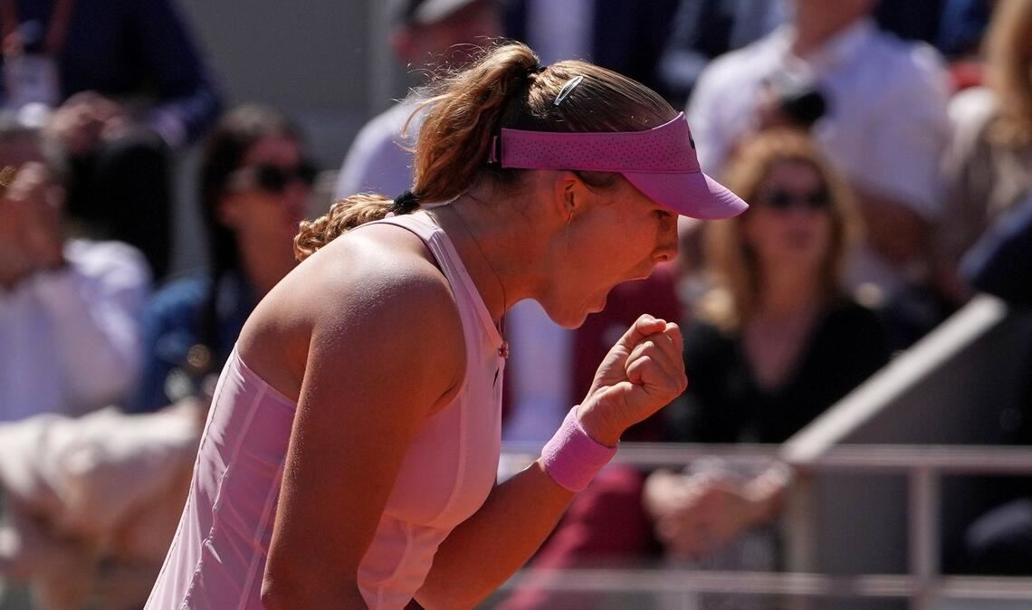 Konnte auch im Finale der French Open jubeln: Mirra Andrejewa.