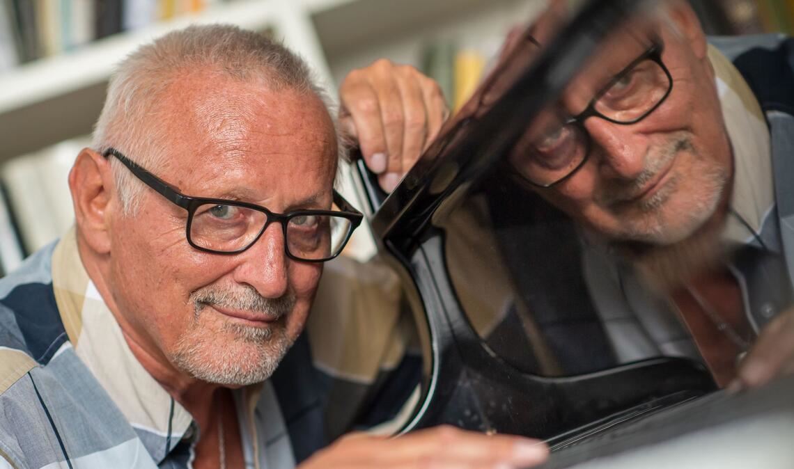 Konstantin Wecker muss Konzerte absagen.