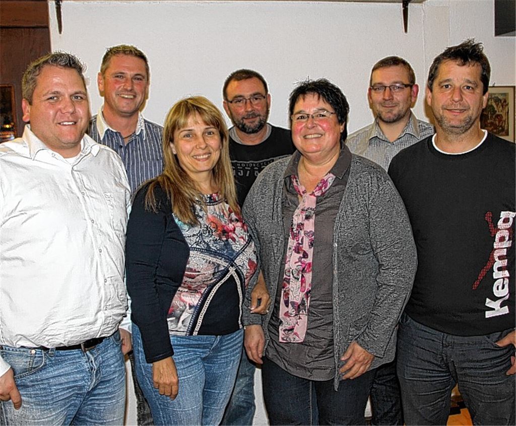 Konzept ruht auf sieben Säulen: das Führungsteam des Gewerbeforums.