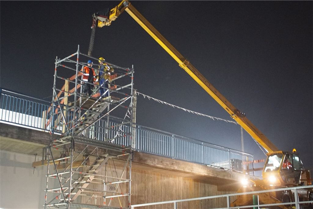 Konzertierte Aktion in der Nacht. Foto: sdmg