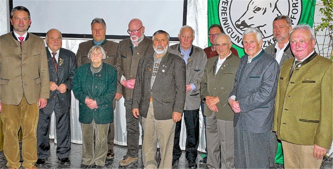 Kreisjäger ehren Mitglieder