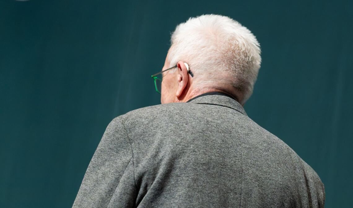 Kretschmann sagt Tschüss - ob er der Öffentlichkeit den Rücken kehrt, ist noch offen.