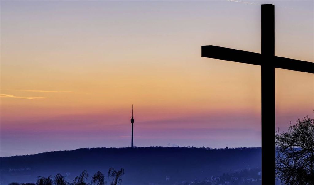 Kreuz auf dem Stuttgarter Birkenkopf.