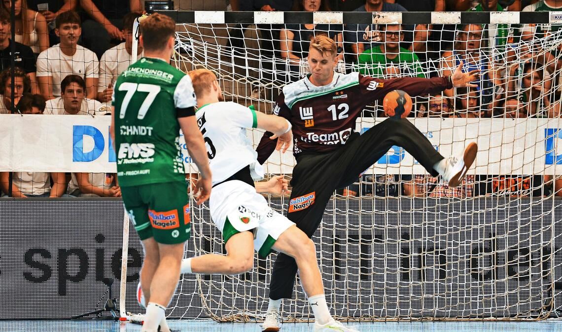 Kristian Saeveras steht seit Beginn der Saison bei Frisch Auf Göppingen zwischen den Pfosten.