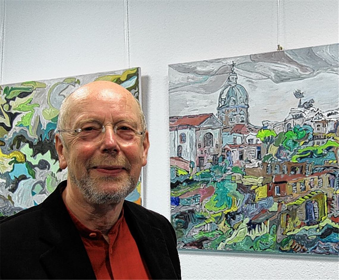 Künstler Wolf-Dieter Iding.