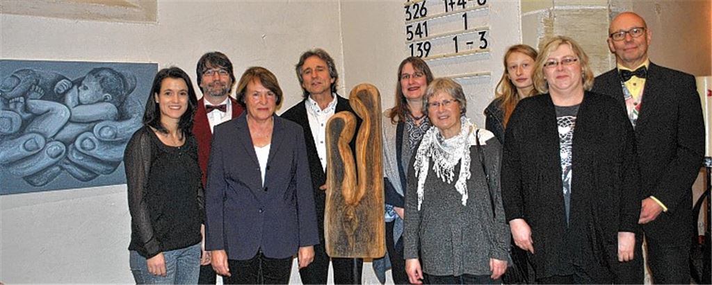 Bibelwort künstlerisch umgesetzt