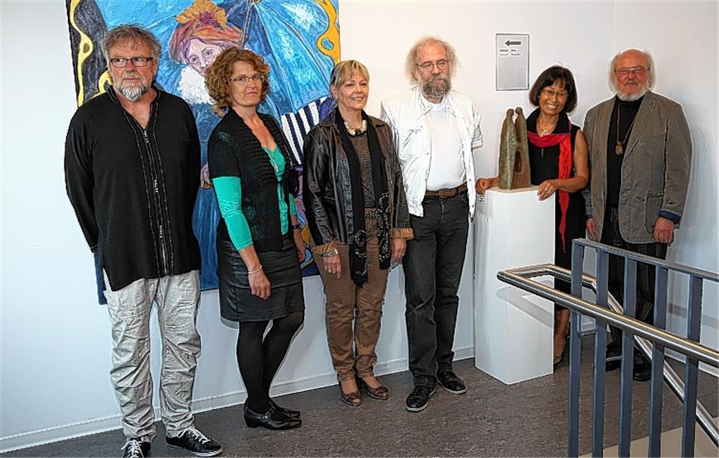 Künstler aus der Region haben sich für eine Ausstellung in Illingen zusammengetan.