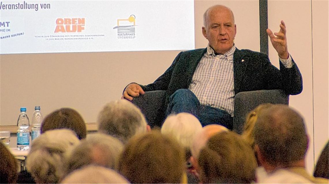 Kultur, Bildung und Unternehmensführung: Götz Werner hat viel zu sagen.