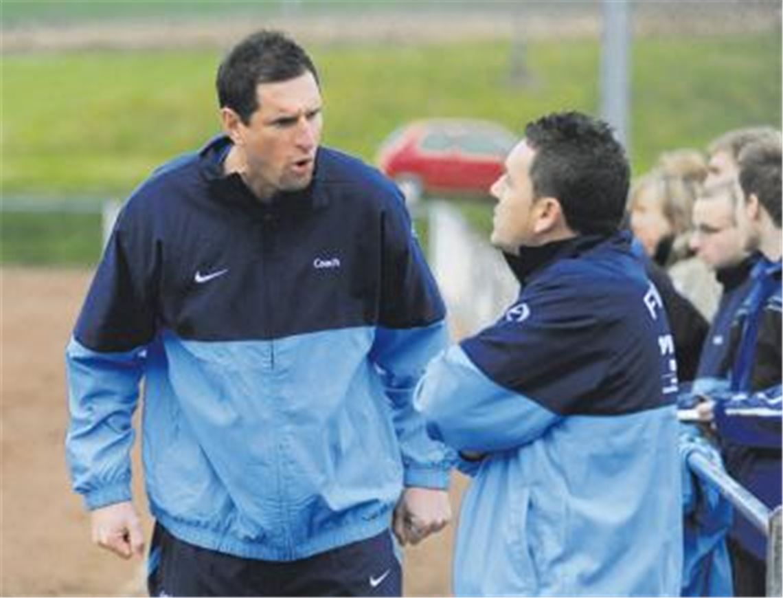 Kumpeltyp, aber nicht Everybodys Darling: Wenn es sein muss, schlägt FVK-Trainer Uli Huber schon mal schärfere Töne an. Foto: Fotomoment