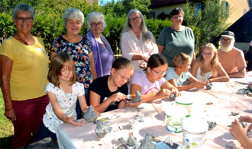 Kunst schafft Raum für Begegnung – das ist in Illingen den Organisatoren und Ehrenamtlichen mit ihrer Ferienaktion für Kinder immer wieder aufs Neue gelungen. Foto: Stahlfeld