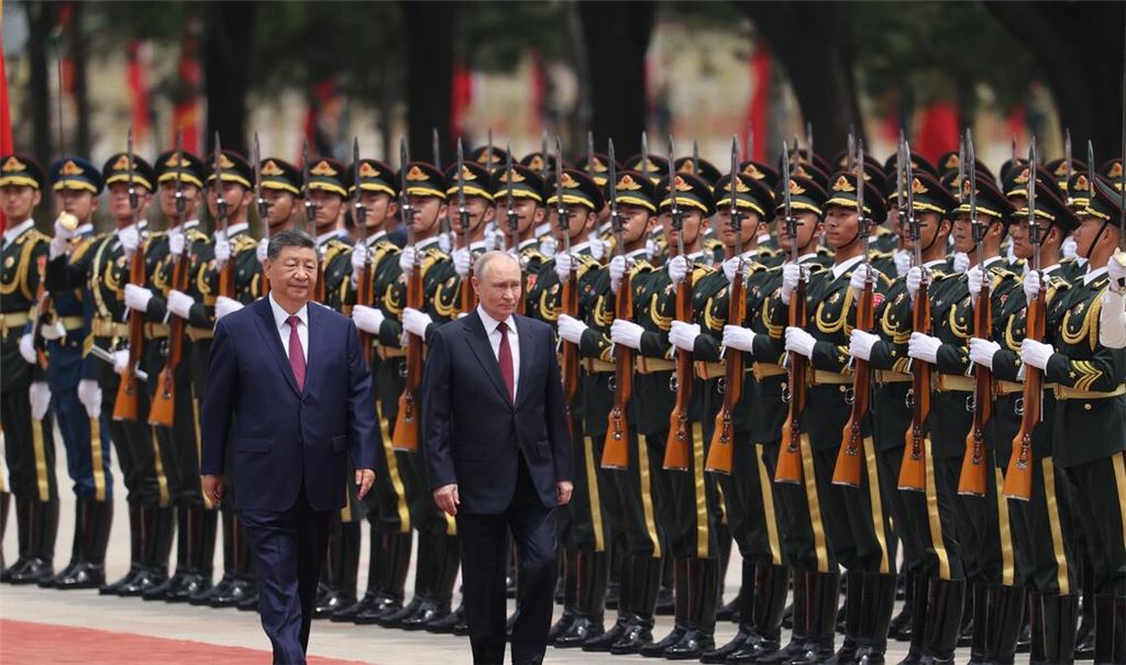 Kurz nach US-Präsident Donald Trump wird auch Kremlchef Wladimir Putin in Peking empfangen.