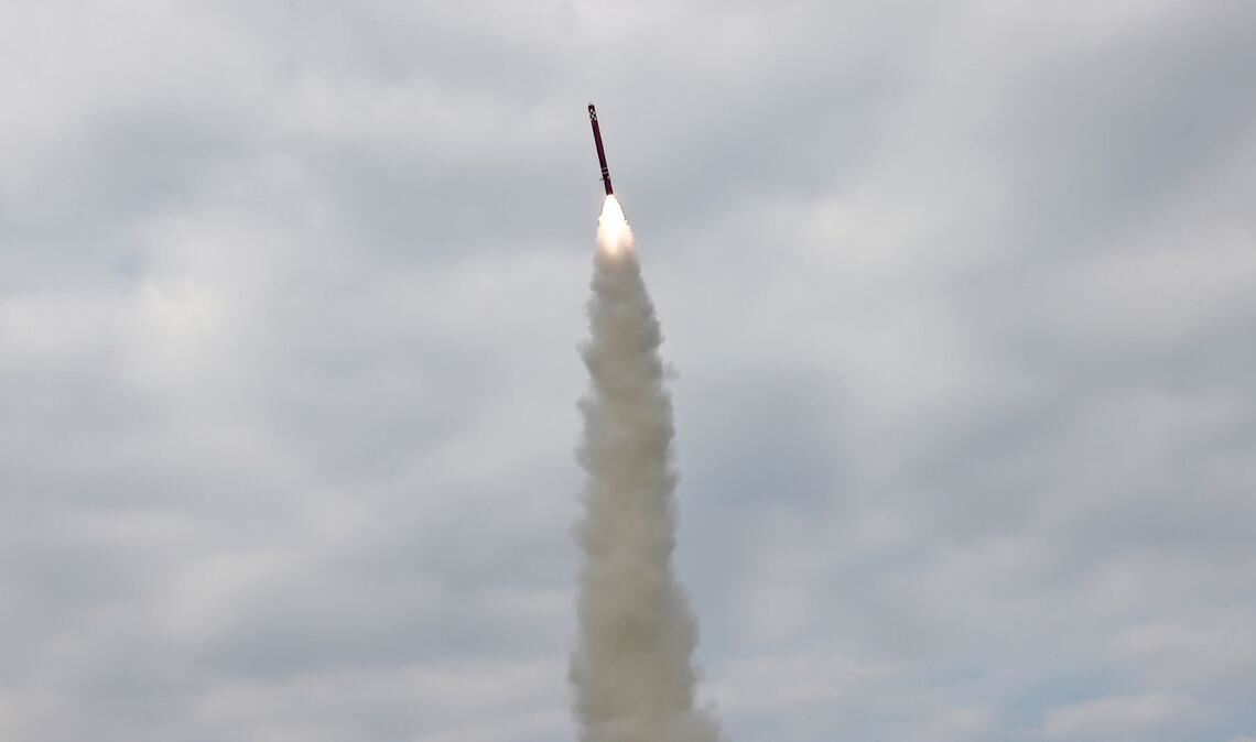 Kurz vor dem Trump-Besuch in Südkorea testet Nordkorea mehrere Marschflugkörper.