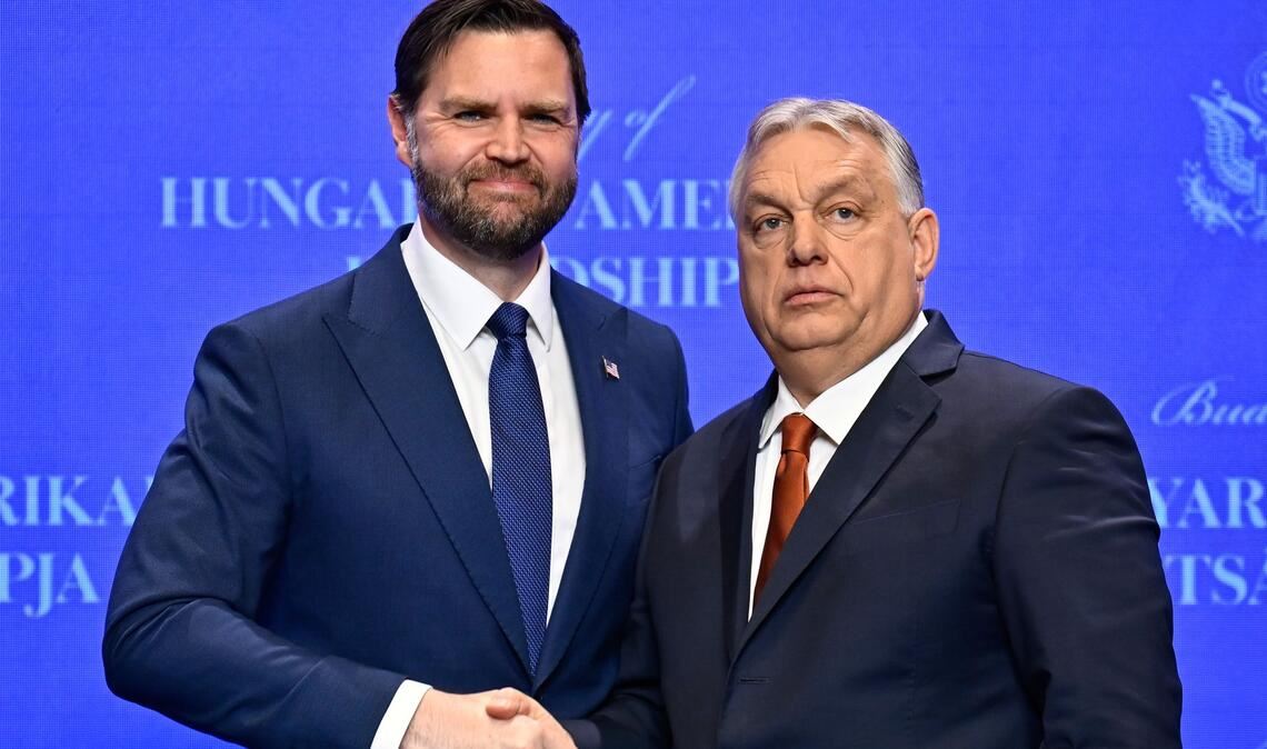 Kurz vor der Wahl: Vance bei Orban