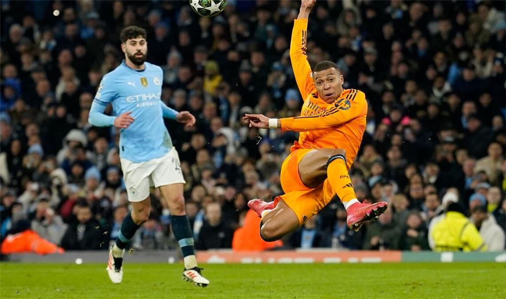 Kylian Mbappé traf im vergangenen Jahr gegen Manchester City. (Archivbild)